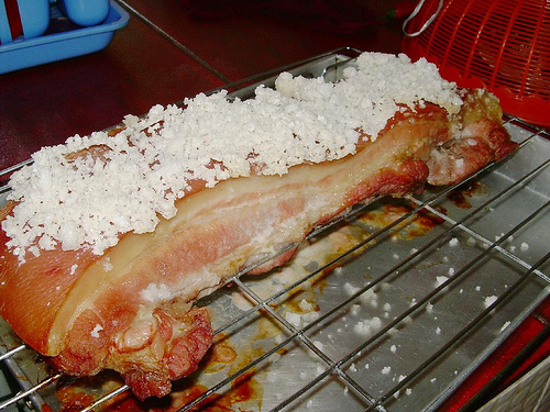 roast pork salt