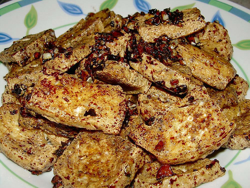 fried tofu snack