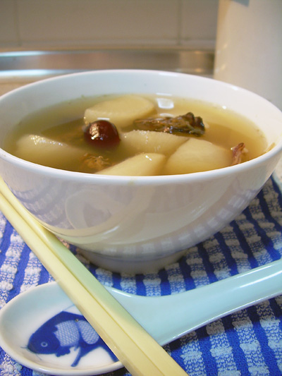 chinese white radish soup