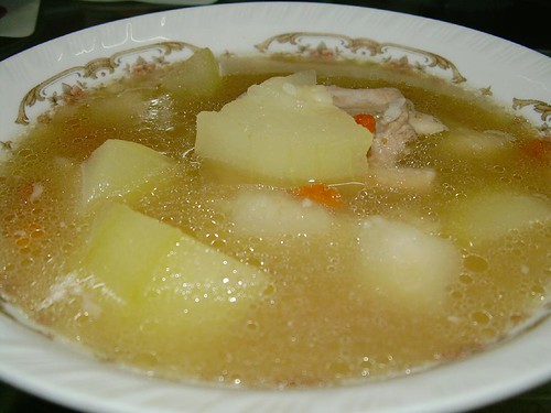 hairy gourd soup