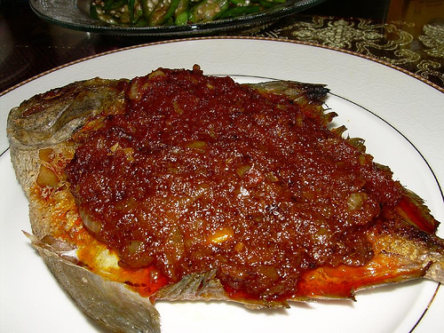 Chilli Sambal Black Pomfret